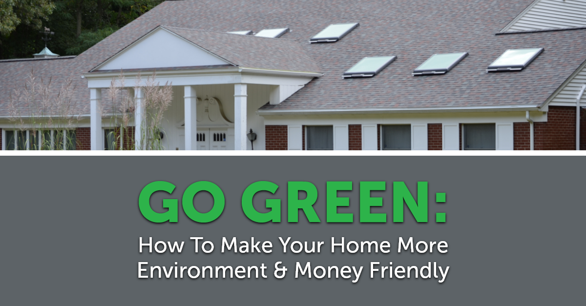Go Green: How to Make Your Home More Environment and Money Friendly