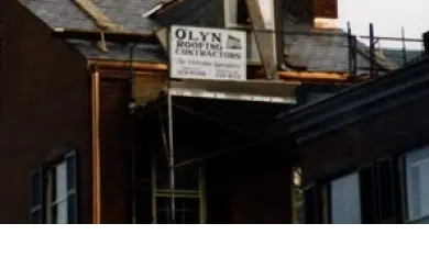  Copper Gutter install By O'lyn 