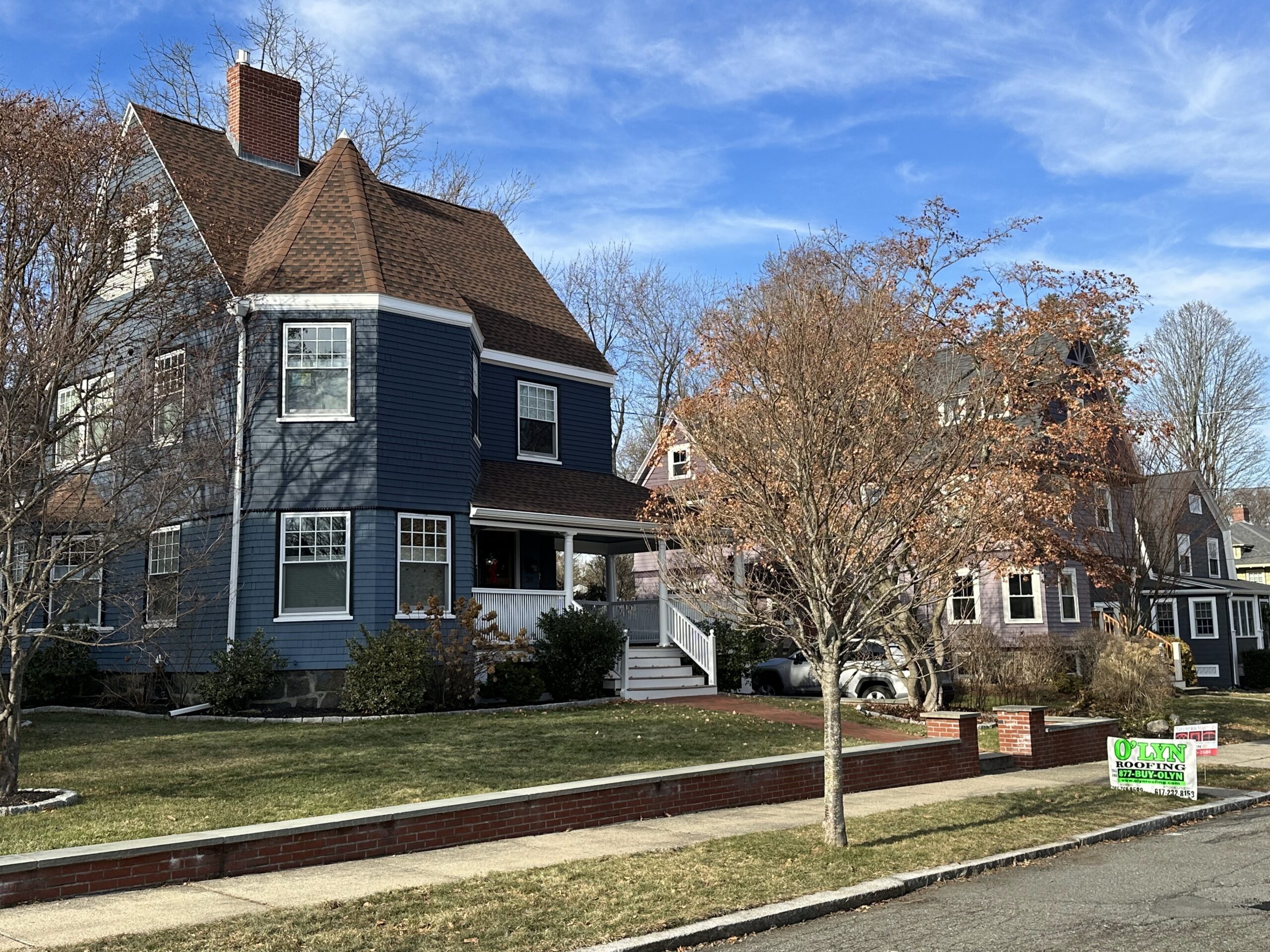 Victorian Roof in Newton, MA